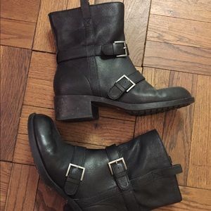 Cole Haan moto boots